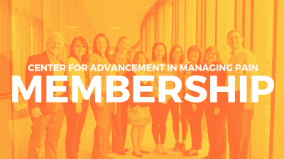 Center For Advancement in Managing Pain Membership